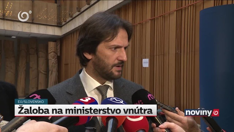 Žaloba na ministerstvo vnútra