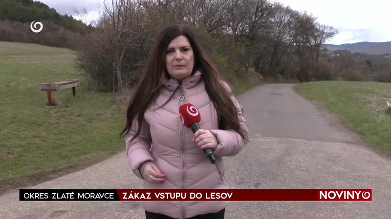 ZÁKAZ VSTUPU DO LESOV