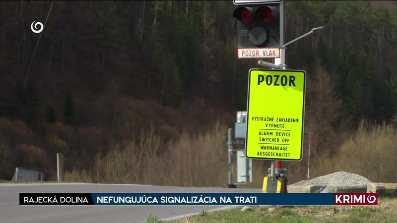 NEFUNGUJÚCA SIGNALIZÁCIA NA TRATI