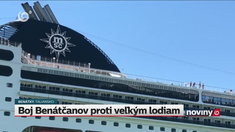 Boj Benátčanov proti veľkým lodiam