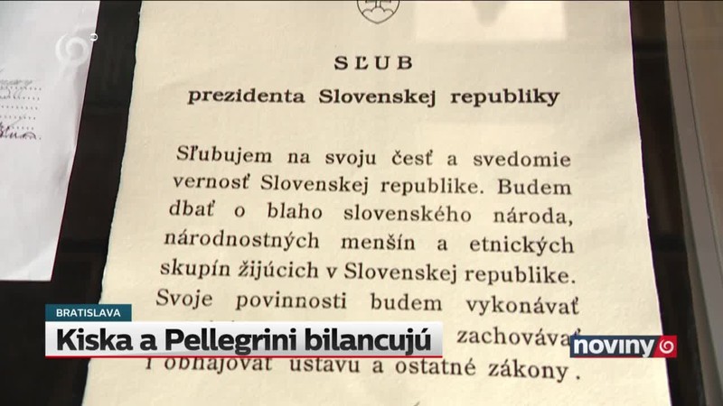 Kiska a Pellegrini bilancujú