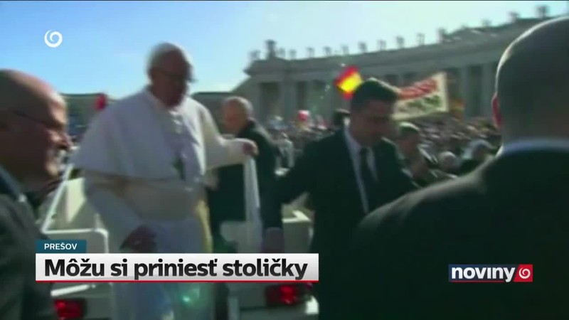 Môžu si priniesť stoličky