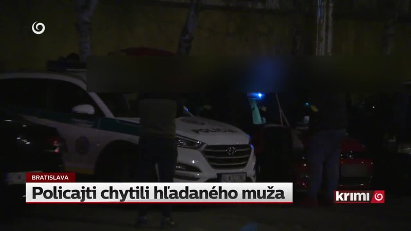 Policajti chytili hľadaného muža