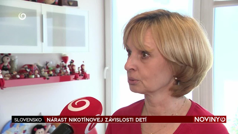 NÁRAST NIKOTÍNOVEJ ZÁVISLOSTI DETÍ