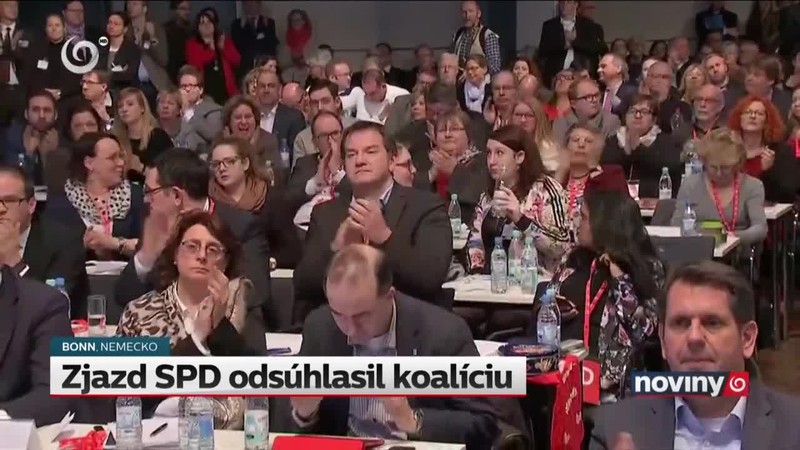 Zjazd SPD odsúhlasil koalíciu