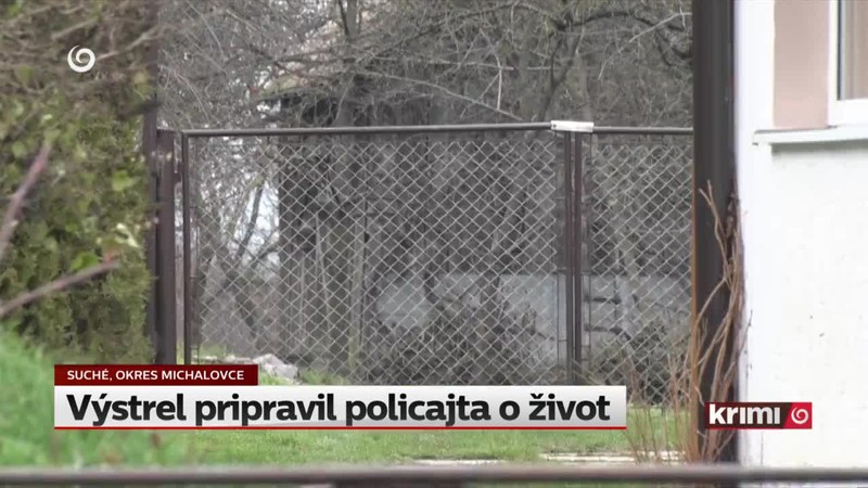 Výstrel pripravil policajta o život