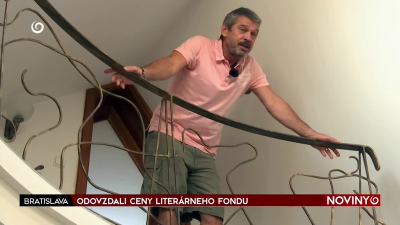 ODOVZDALI CENY LITERÁRNEHO FONDU