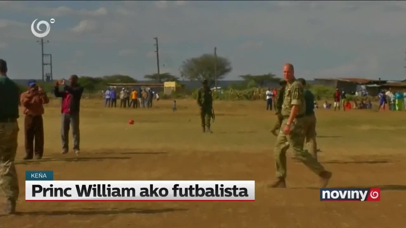 Princ William ako futbalista