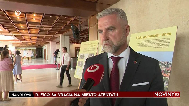 R. FICO SA VRACIA NA MIESTO ATENTÁTU