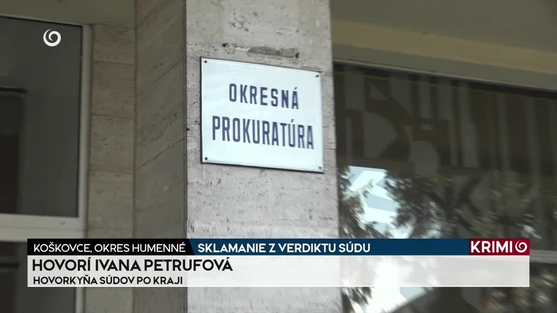 SKLAMANIE Z VERDIKTU SÚDU