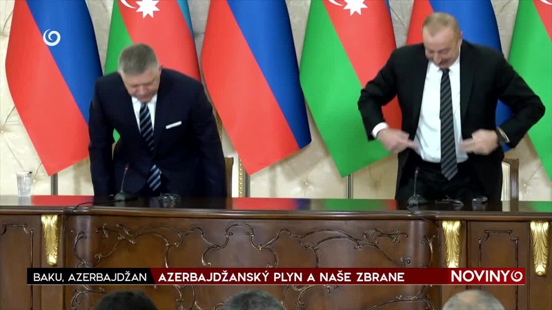AZERBAJDŽANSKÝ PLYN A NAŠE ZBRANE