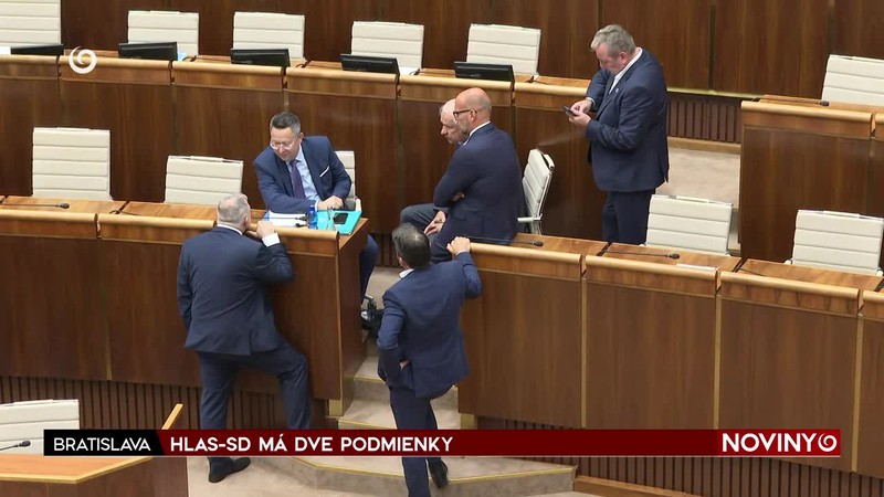 HLAS-SD MÁ DVE PODMIENKY