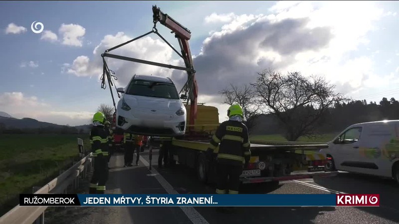 JEDEN MŔTVY, ŠTYRIA ZRANENÍ...