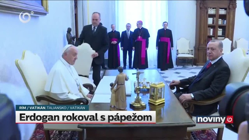 Erdogan rokoval s pápežom