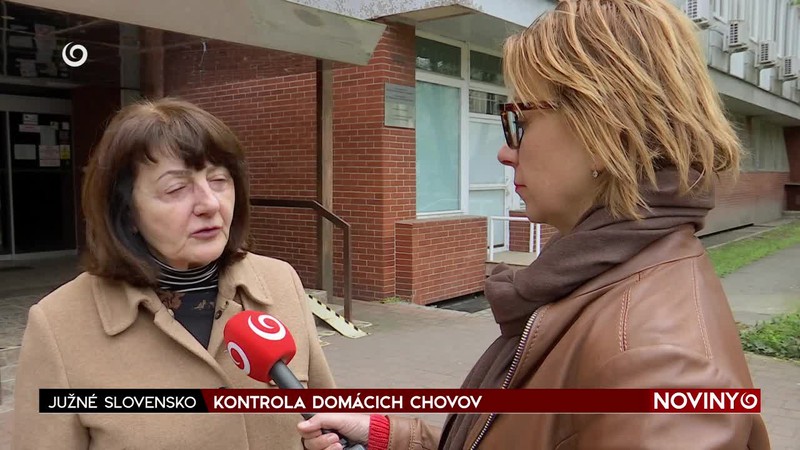 KONTROLA DOMÁCICH CHOVOV