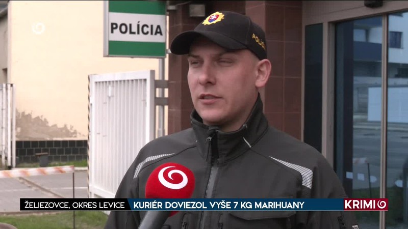 KURIÉR DOVIEZOL VYŠE 7 KG MARIHUANY