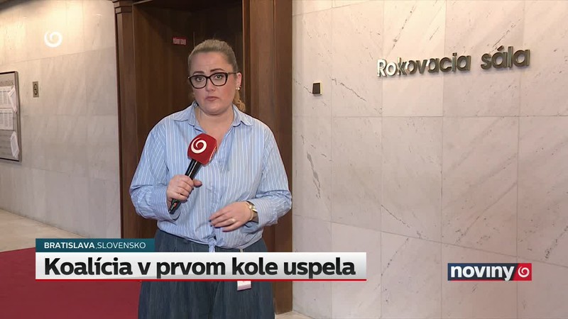 Koalícia v prvom kole uspela