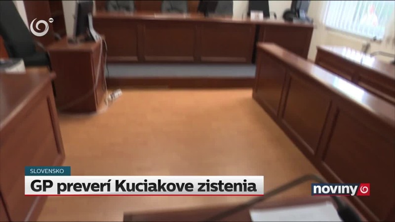 GP preverí Kuciakove zistenia