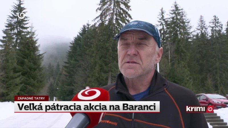 Veľká pátracia akcia na Baranci