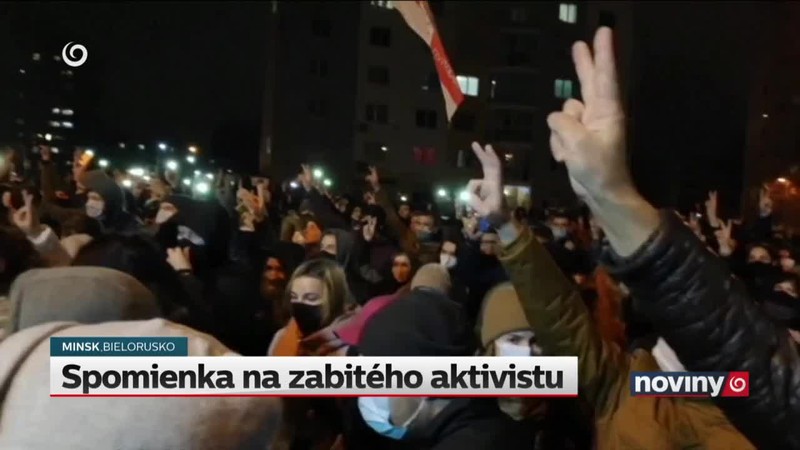 Spomienka na zabitého aktivistu