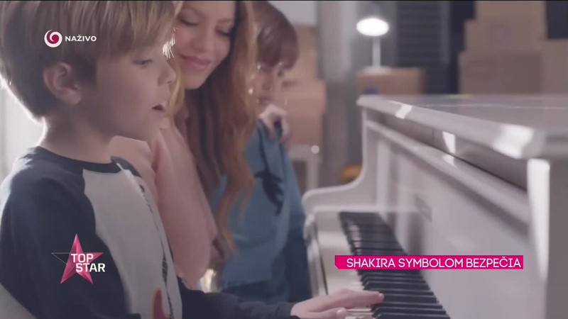 Shakira symbolom bezpečia