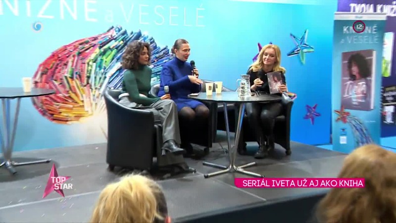 Seriál Iveta už aj ako kniha