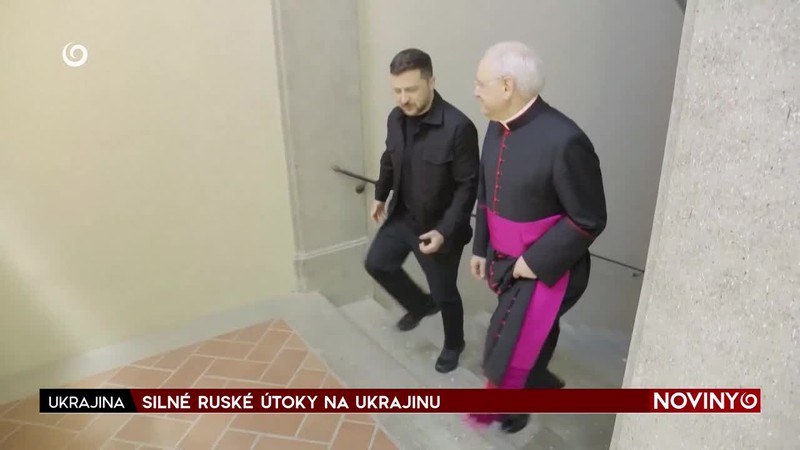 SILNÉ RUSKÉ ÚTOKY NA UKRAJINU