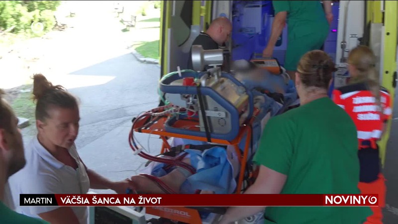 VÄČŠIA ŠANCA NA ŽIVOT