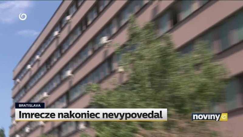 BRATISLAVA  Imrecze nakoniec nevypovedal