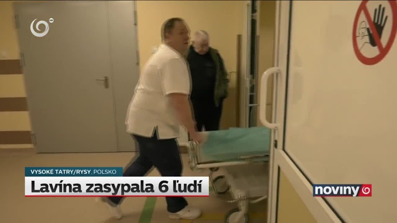 Lavína zasypala 6 ľudí