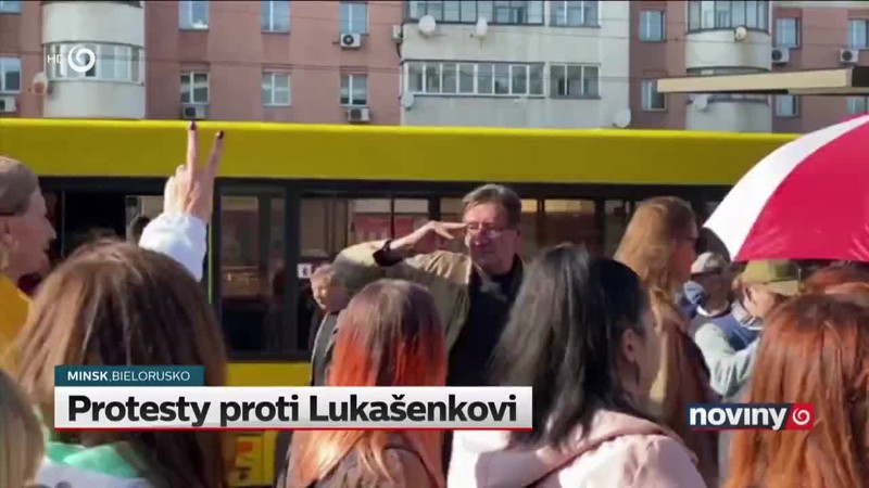Protesty proti Lukašenkovi