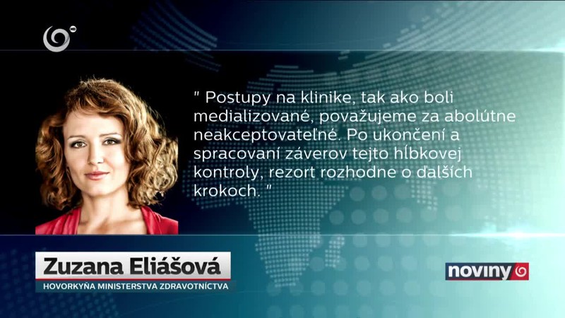Nemocnica podala trestné oznámenie