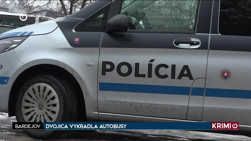 DVOJICA VYKRADLA AUTOBUSY