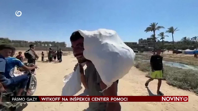 WITKOFF NA INŠPEKCII CENTIER POMOCI