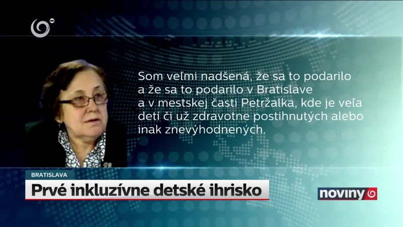 Prvé inkluzívne detské ihrisko