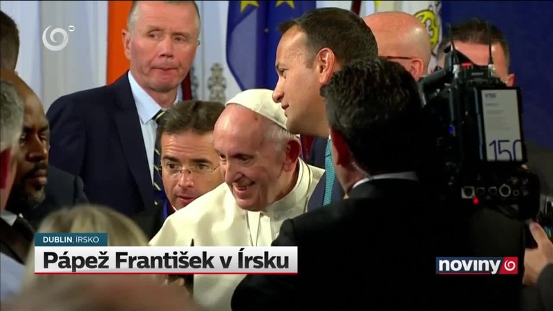 Pápež František v Írsku