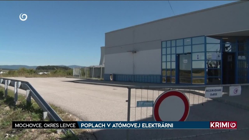 POPLACH V ATÓMOVEJ ELEKTRÁRNI