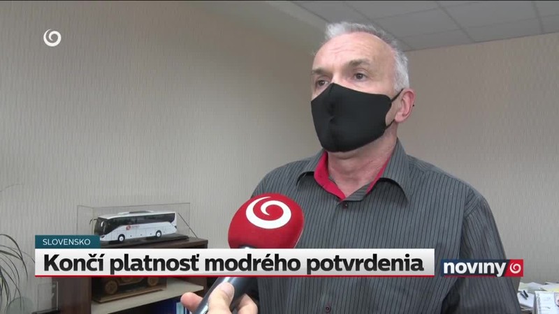 Končí platnosť modrého potvrdenia