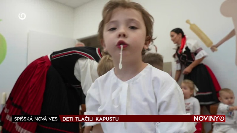DETI TLAČILI KAPUSTU
