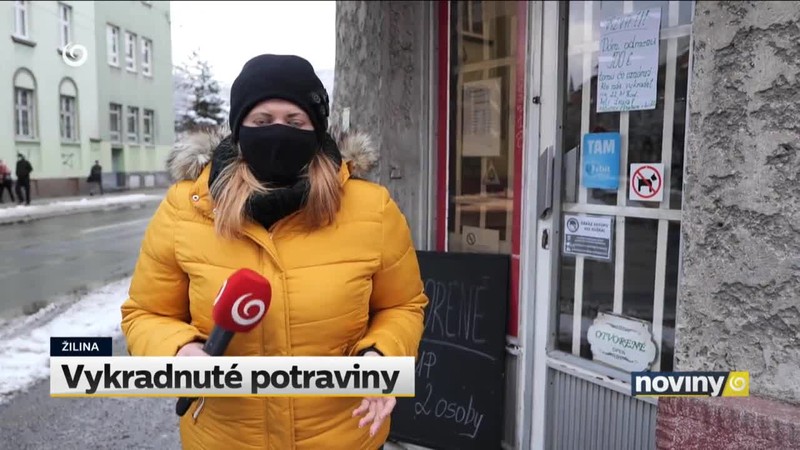 Vykradnuté potraviny