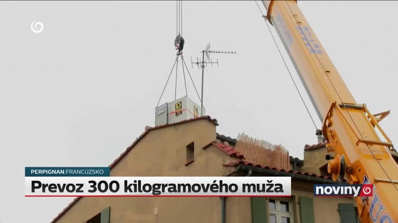 Prevoz 300 kilogramového muža