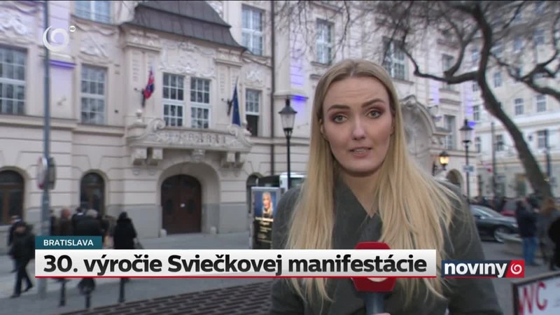 30. výročie Sviečkovej manifestácie