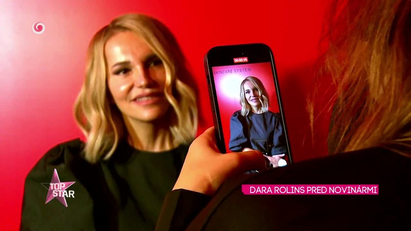 DARA ROLINS PRED NOVINÁRMI