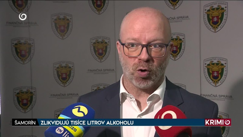 ZLIKVIDUJÚ TISÍCE LITROV ALKOHOLU