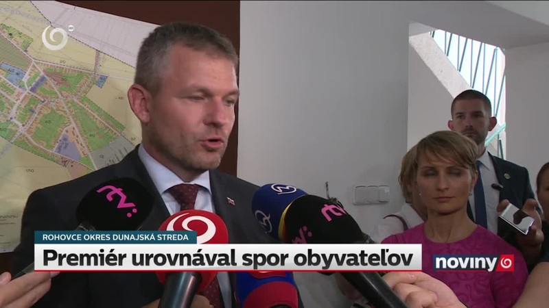 Premiér urovnával spor obyvateľov