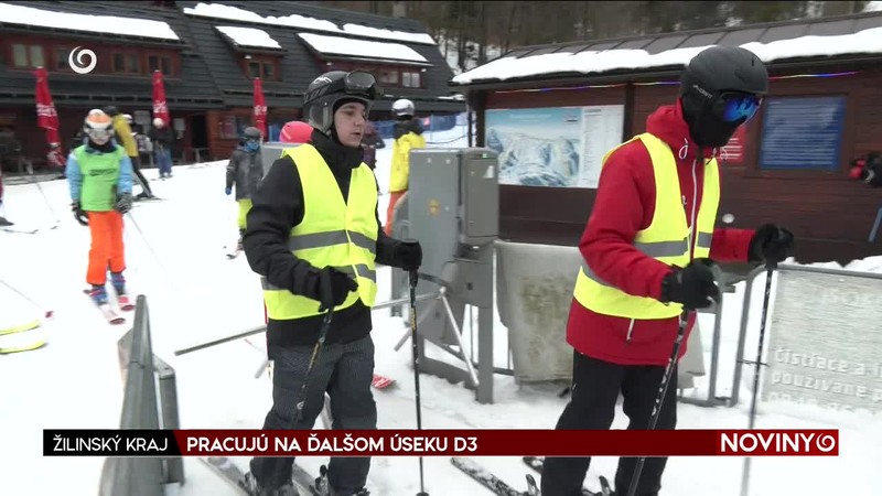 PRACUJÚ NA ĎALŠOM ÚSEKU D3