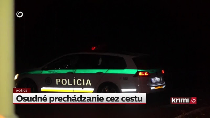 Osudné prechádzanie cez cestu