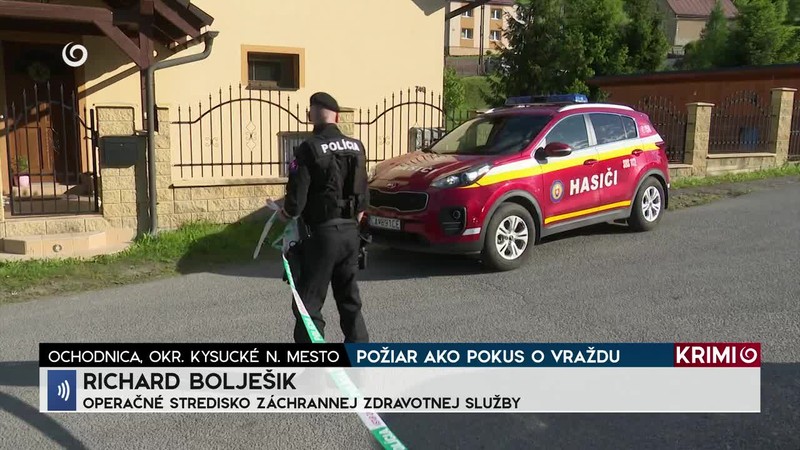 POŽIAR AKO POKUS O VRAŽDU