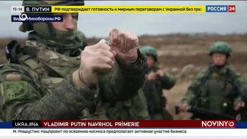 VLADIMIR PUTIN NAVRHOL PRÍMERIE