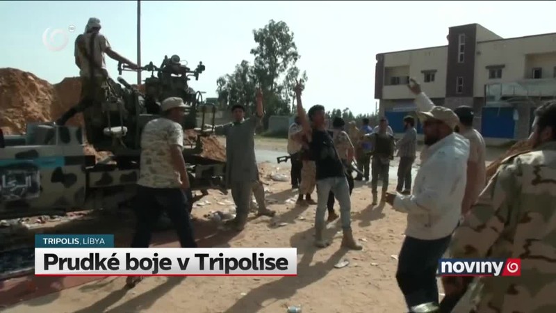 Prudké boje v Tripolise